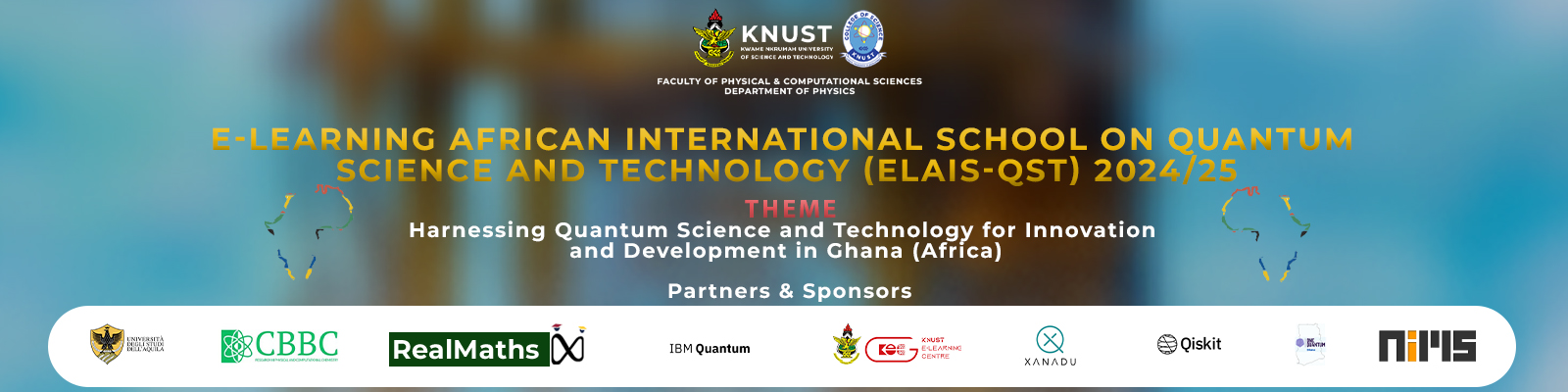 E-learning  African International School on Quantum Science and Technology  (ELAIS -QST) 2024/25
