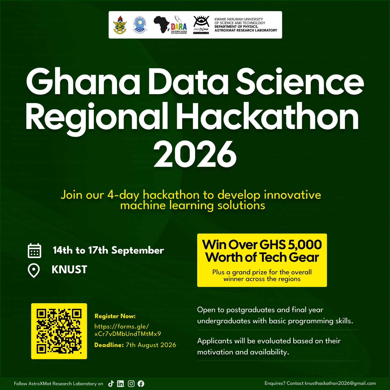Ghana Data Science Regional Hackathon